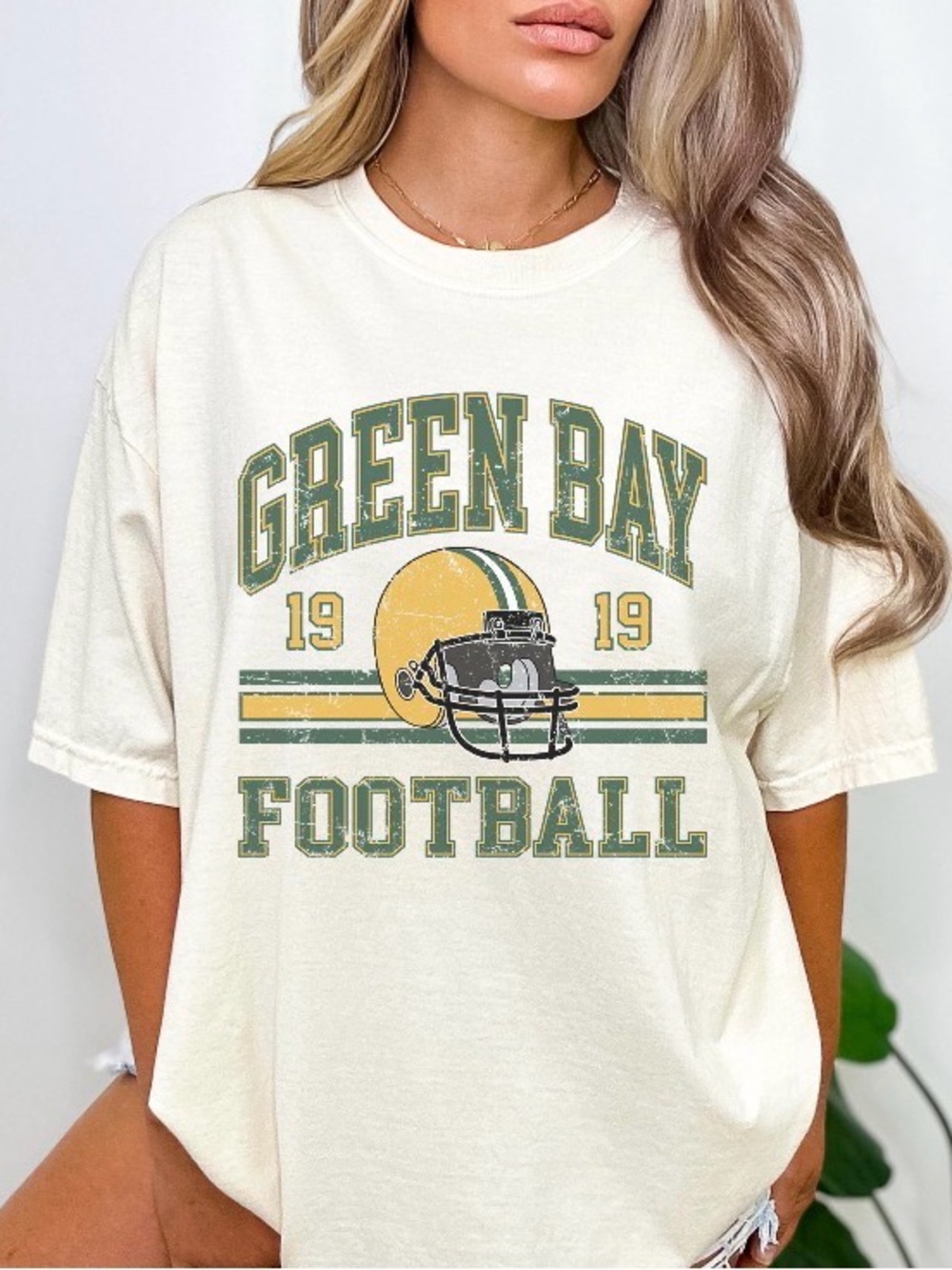 Green Bay Football Comfort Color T-Shirt, Vintage Sports Football Packer Tee